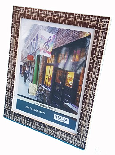 PS 8x10" Frame BrownTexture 3 pack
