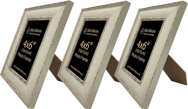 ITALIA 3 Pack Quality PS Material Frame 4X6" Moulding size 3.7 X 1