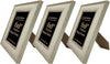 ITALIA 3 Pack Quality PS Material Frame 6 x 8" Moulding size 3.6X1.5 CM