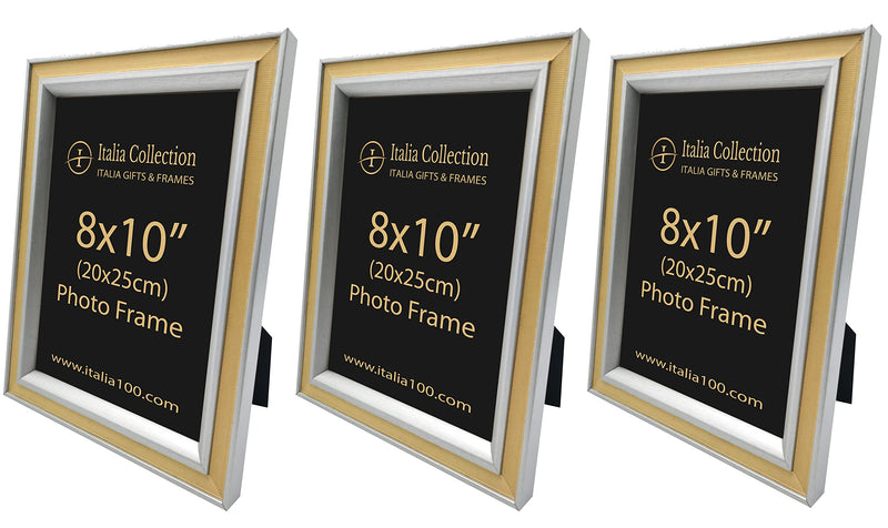 ITALIA 3 Pack Quality PS Material Frame  8 x 10"Moulding size  1.8x1.6cm